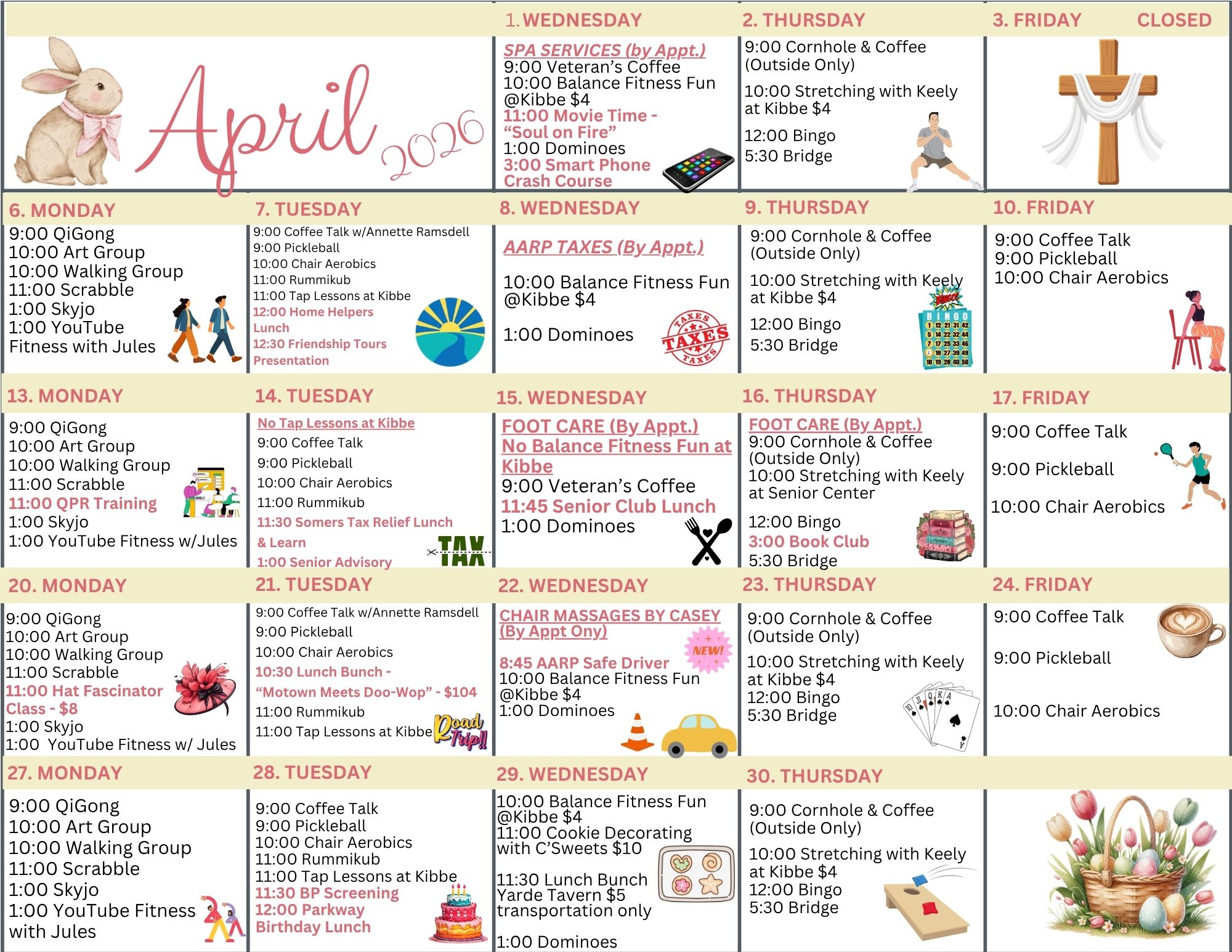 April 2026 Calendar